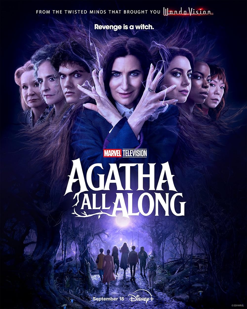 Agatha All Along television show poster