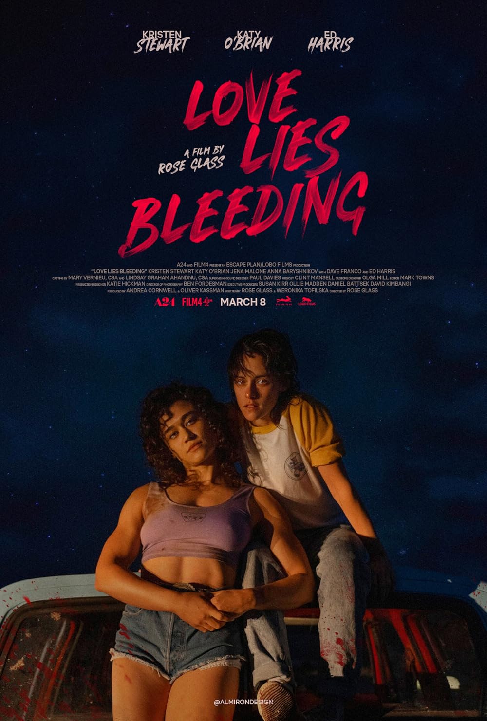  Loves Lies Bleeding movie poster