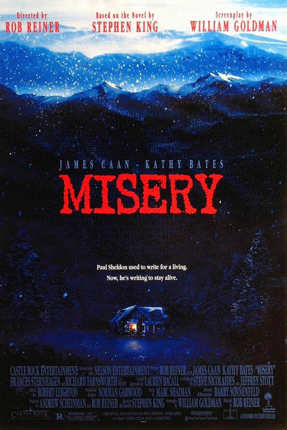 Misery movie poster