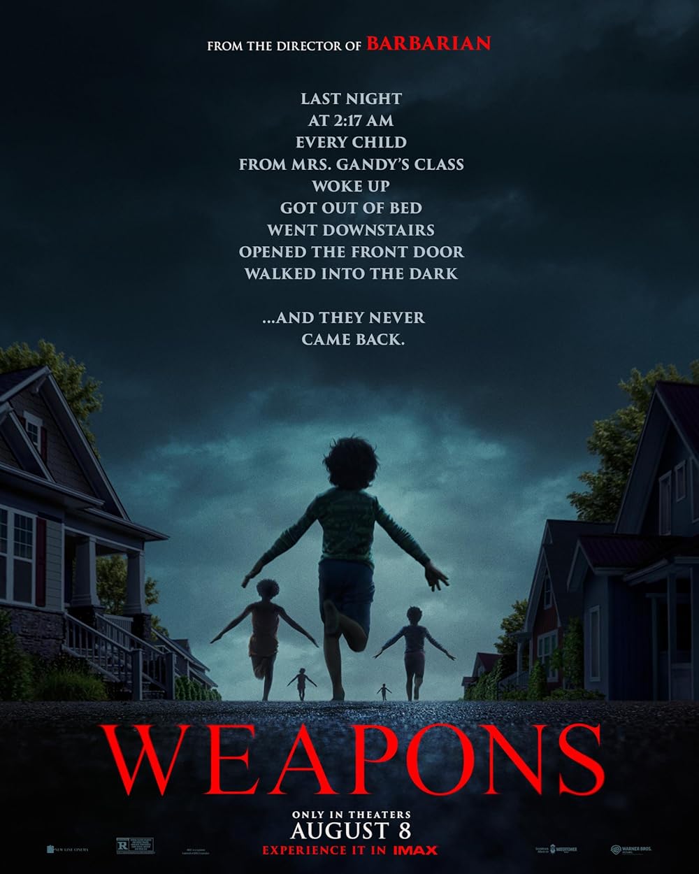 Weapons movie poster