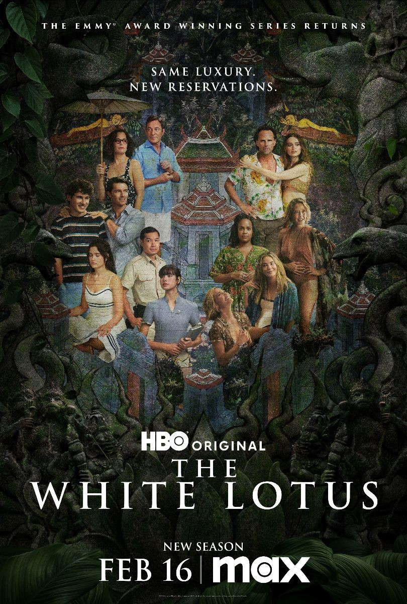 White Lotus television show poster