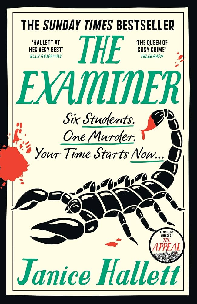	The Examiner	by	Janice Hallett	