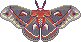 moth pixel art