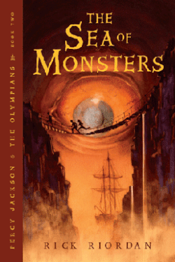 	The Sea of Monsters	by	Rick Riordan	